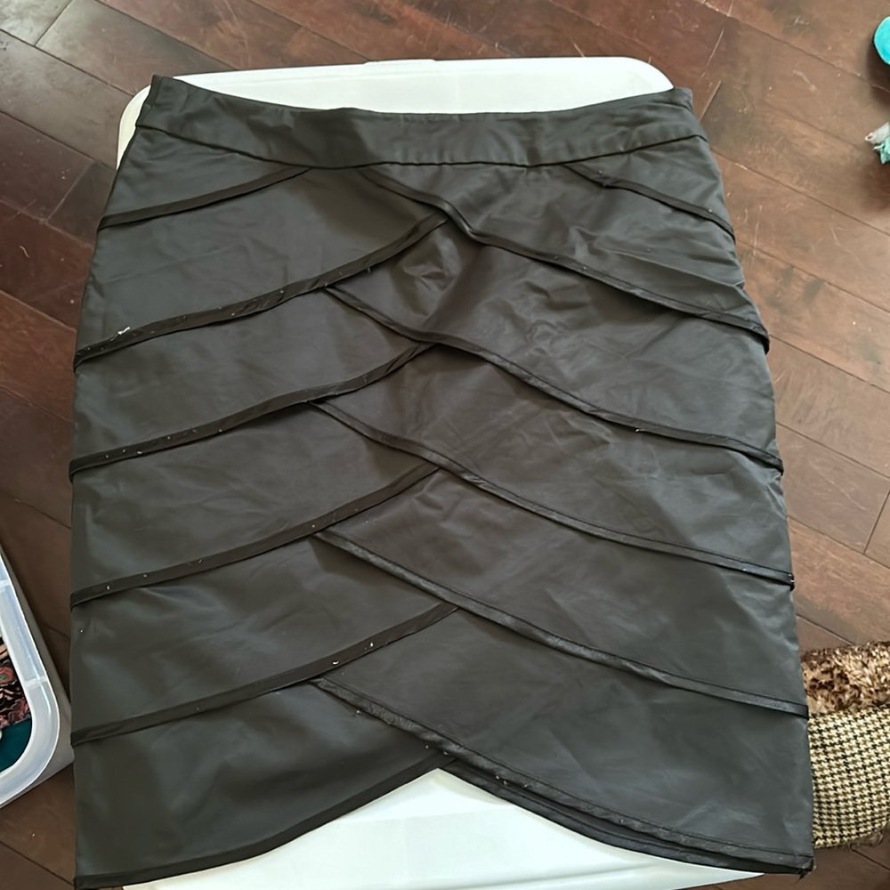 Vintage Italian Maglioni Mermaid Tiered Mini Matte Satin Amazing Quality